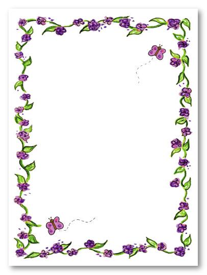 party borders for invitations