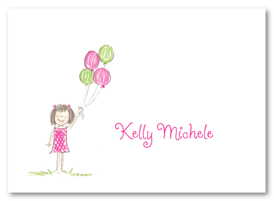 Little Birthday Girl Stationery